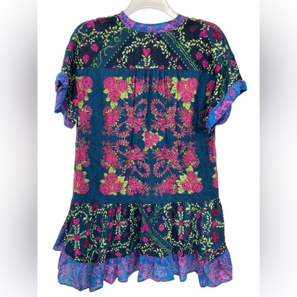 Free People printed Agnes Mini Dress - Picture 5 of 10